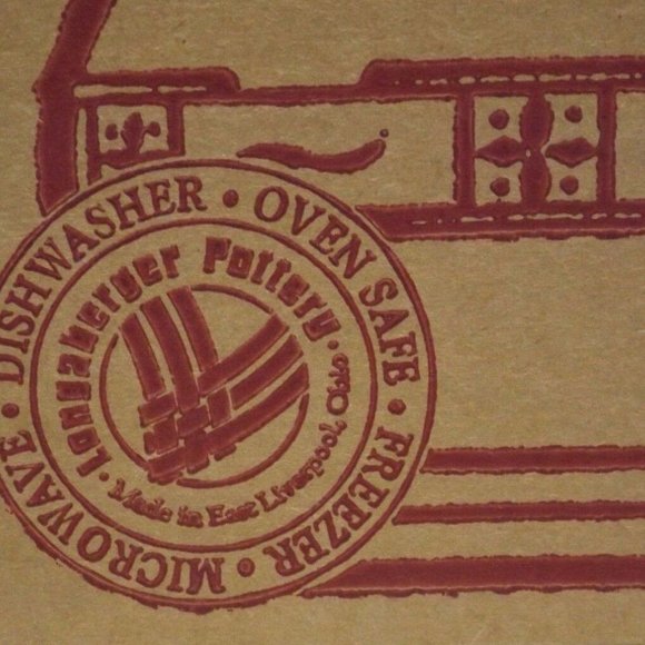 Longaberger Pottery Small Juice Pitcher Classic Blue East Liverpool Ohio w/ Box - Picture 9 of 9